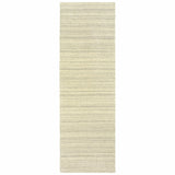 3’ x 8’ Two-toned Beige and GrayRunner Rug