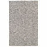 5’ x 7’ Modern Shaggy Soft Gray Indoor Area Rug