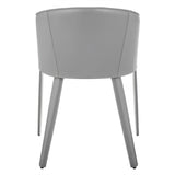 Pallas Armchair In White and Gray - Set of 1
