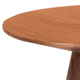 Wesley 24" Side Table in Walnut Veneer