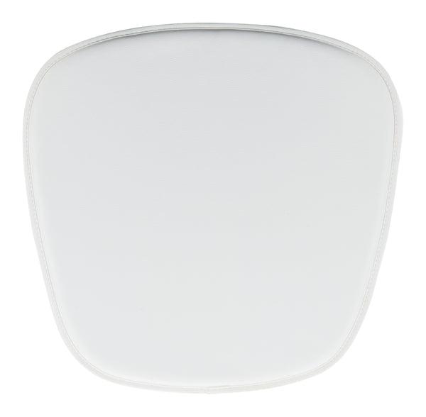 Zuo Modern Wire 100% Polyurethane, Foam Modern Commercial Grade Cushions White 100% Polyurethane, Foam