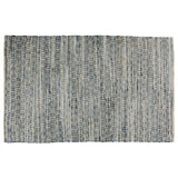 Blue and Gray Ogee Area Rug