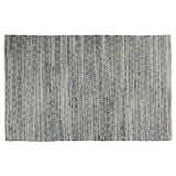 5’ x 8’ Blue and Gray Ogee Area Rug