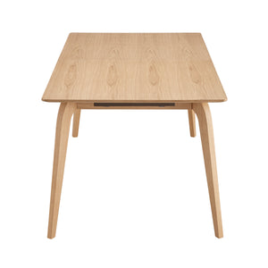 Lawrence 83" Extension Dining Table in Oak