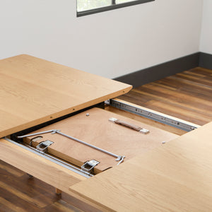 Lawrence 83" Extension Dining Table in Oak