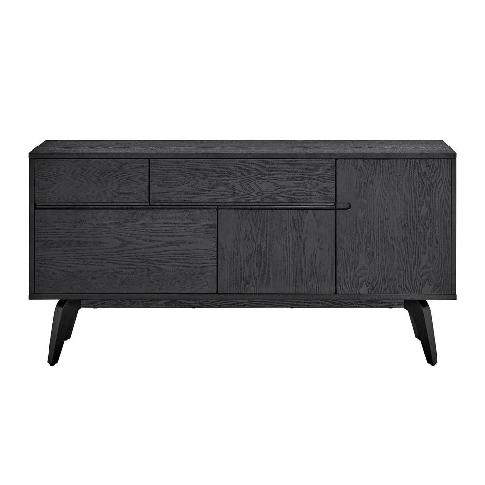 Lawrence 59" Sideboard in Matte Black
