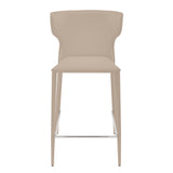 Divinia Counter Stool in Light Gray - Set of 2