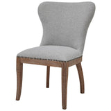 Dorsey Fabric Chair  - Set of 2 Cardiff Gray