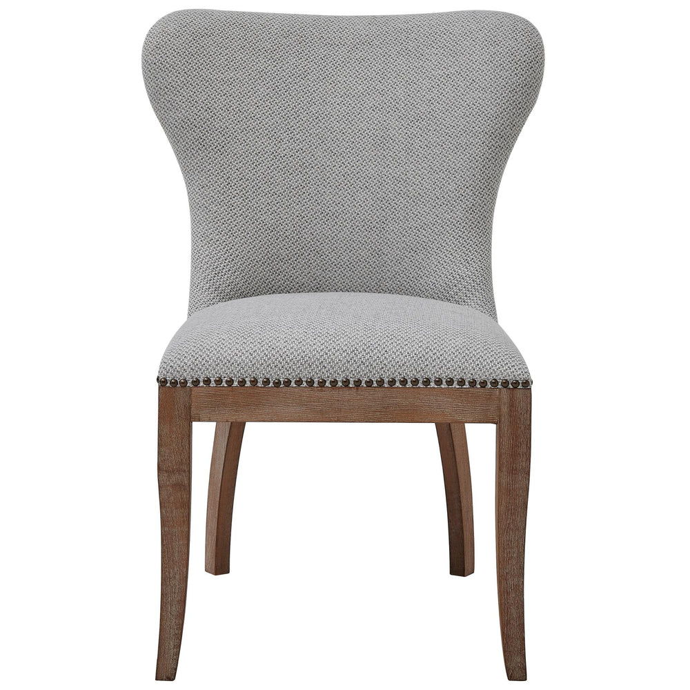 Dorsey Fabric Chair  - Set of 2 Cardiff Gray