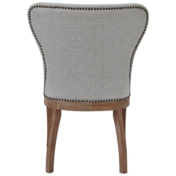 Dorsey Fabric Chair  - Set of 2 Cardiff Gray