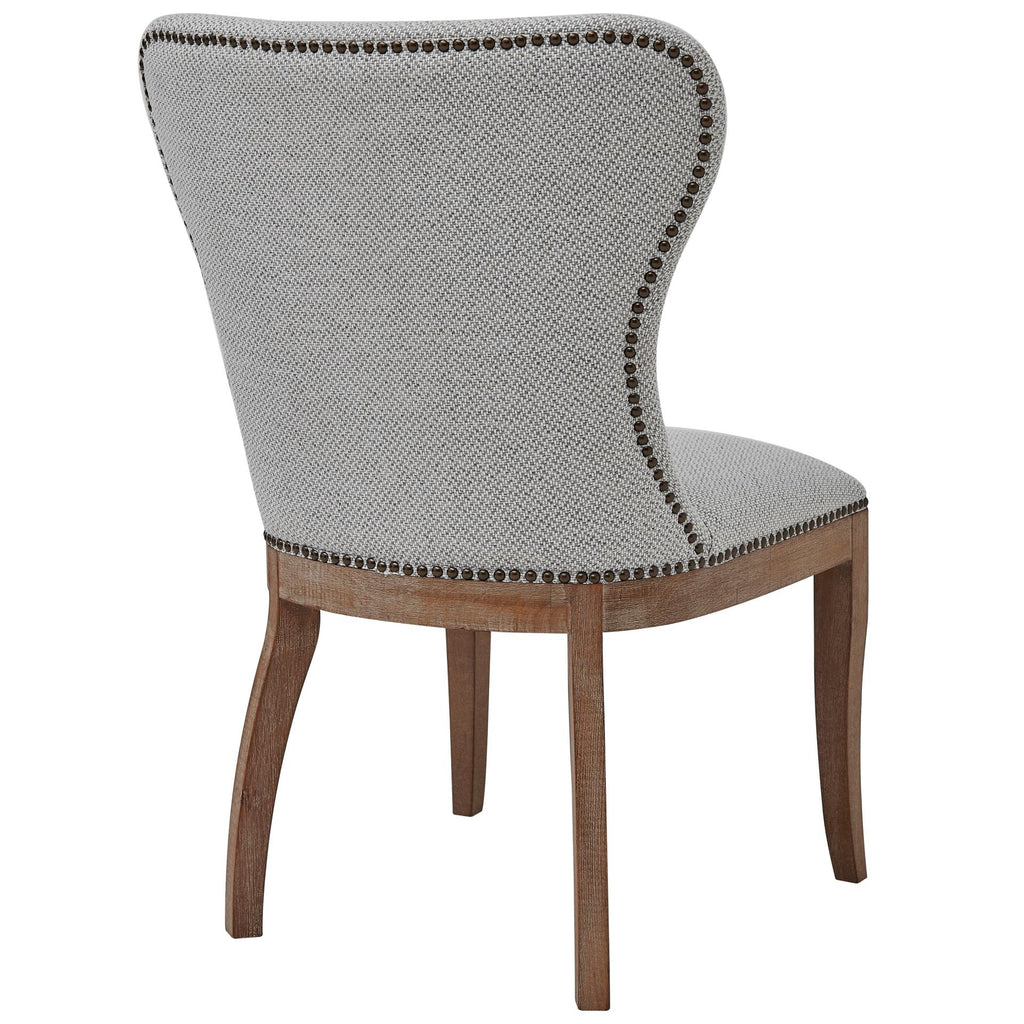 Dorsey Fabric Chair  - Set of 2 Cardiff Gray