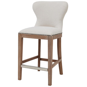Dorsey Fabric Counter Stool Cardiff Cream