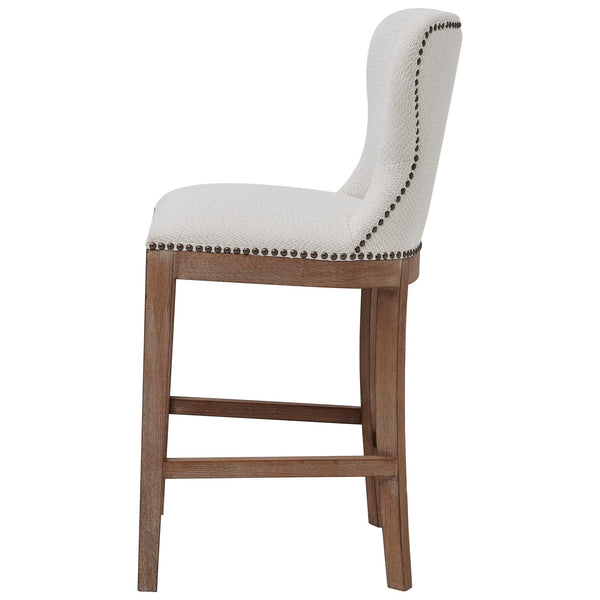 Dorsey Fabric Counter Stool Cardiff Cream