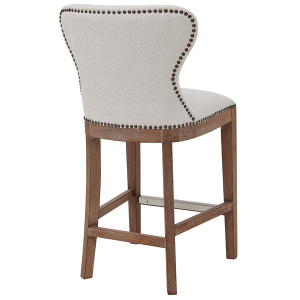 Dorsey Fabric Counter Stool Cardiff Cream