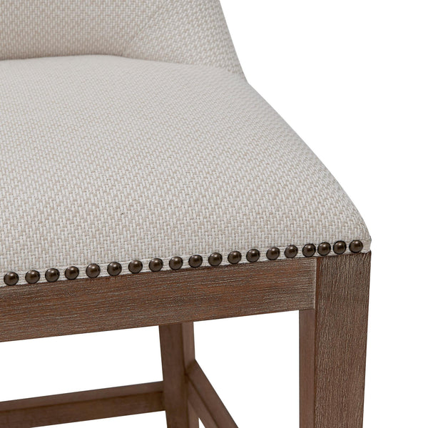 Dorsey Fabric Counter Stool Cardiff Cream