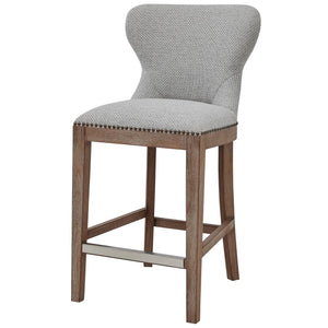 Dorsey Fabric Counter Stool Cardiff Gray
