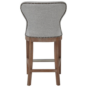 Dorsey Fabric Counter Stool Cardiff Gray