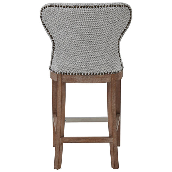 Dorsey Fabric Counter Stool Cardiff Gray
