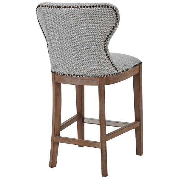 Dorsey Fabric Counter Stool Cardiff Gray