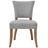 Austin Fabric Dining Chair - Set of 2 Cardiff Gray