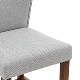 New Pacific Direct Albie Fabric Counter Stool Cardiff Gray with Mid Tone Brown Leg Finish 3900077-410-NPD