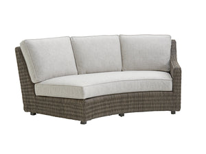 Tommy Bahama Outdoor Curved Sectional Armless Sofa 01-3900-82R-41