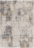5’ x 8’ Ivory and Beige Abstract Diamonds Area Rug