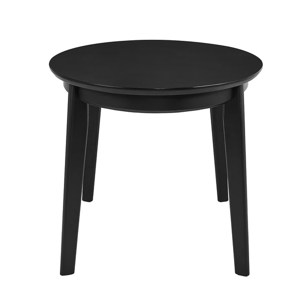 Atle 54"x34" Oval Dining Table in Matte Black
