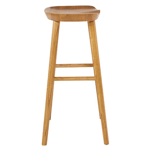 Vieno Bar Stool in Natural - Set of 1