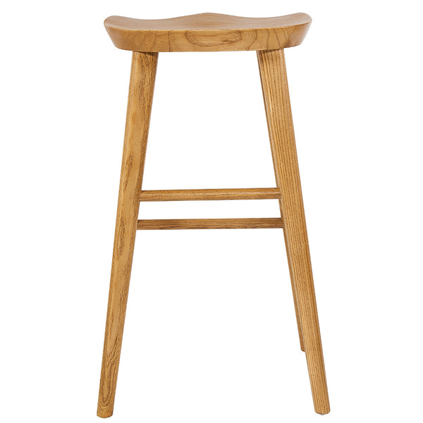 Vieno Bar Stool in Natural - Set of 1