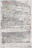 4’ x 6’ Gray Abstract Irregular Blocks Area Rug