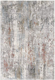 2’ x 12’ Gray Abstract Pattern Runner Rug