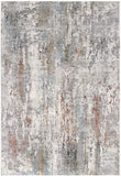 2’ x 13’ Gray Abstract Pattern Runner Rug