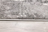 8’ x 11’ Gray Faded Filigree Pattern Area Rug
