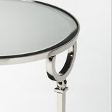 Butler Specialty Jolene Metal & Mirror End Table 3940140