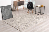 Ivory Boho Chic Berber Area Rug