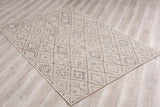 5’ x 8’ Ivory Boho Chic Berber Area Rug