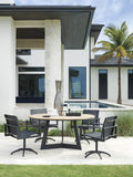 South Beach Swivel Rocker Dining Chair