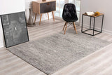 3’ x 10’ Blue and Gray Distressed Runner Rug