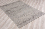 3’ x 10’ Blue and Gray Distressed Runner Rug