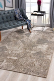 3’ x 10’ Ivory Distressed Diamonds Runner Rug