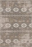 3’ x 10’ Beige Boho Chic Runner Rug