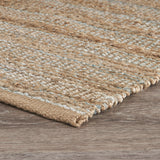 2’ x 3’ Blue and Tan Interwoven Scatter Rug