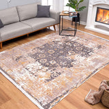 2’ x 8’ Gray Washed Out Persian Runner Rug