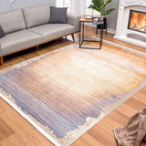 2’ x 15’ Beige Faded Sunset Runner Rug