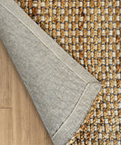 5’ x 8’ Natural Braided Jute Area Rug