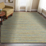 8’ x 10’ Multitoned Braided Jute Area Rug