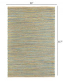 8’ x 10’ Multitoned Braided Jute Area Rug