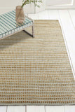 5’ x 8’ Gray Grid Farmhouse Area Rug