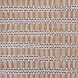 9’ x 12’ Tan and Gray Detailed Stripes Area Rug